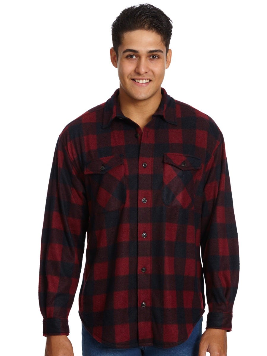 Wrangler polar fleece shirt shop