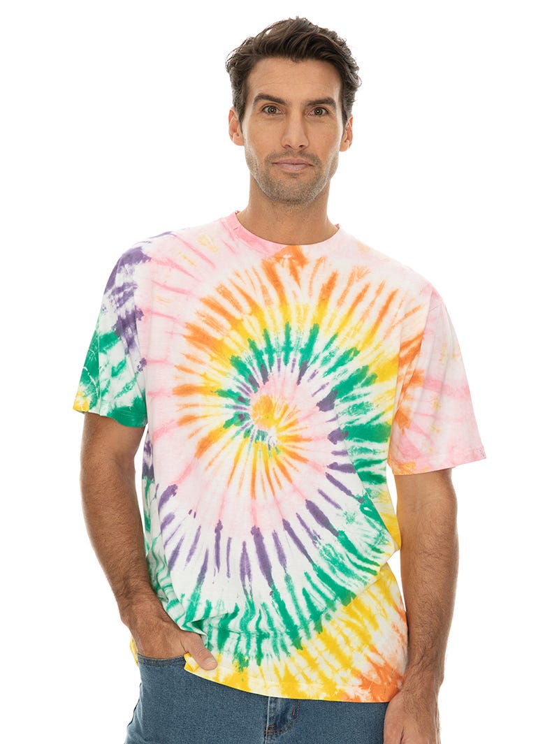 Tie dye t shirts mens on sale