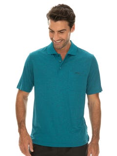 Cougars Teal Quik-Dry Sublimated Polo
