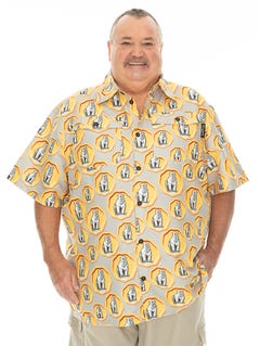 Big Mens Bundaberg Rum Hawaiian Shirt