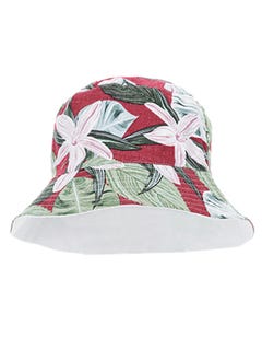 Reversable printed Tropical Bucket Hat