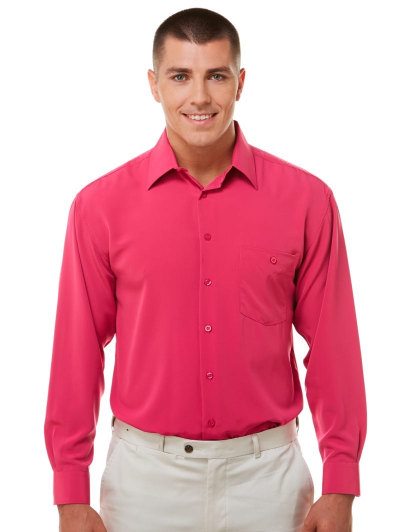 Pink shirt mens nz deals