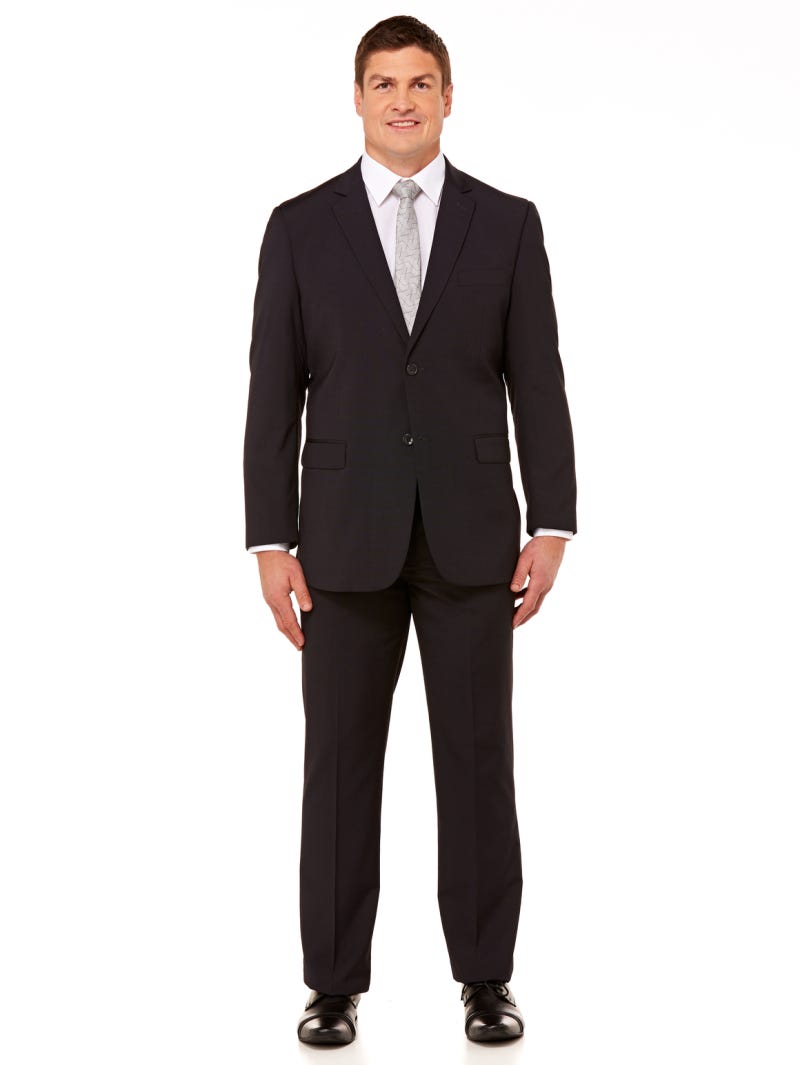 Lowes Classic Fit Charcoal Suit
