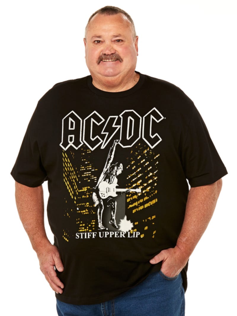 T shirt ac dc uomo hotsell