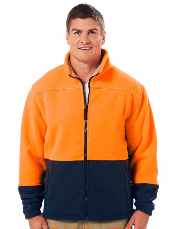 Lowes Orange Hi Vis Sherpa Lined Jacket