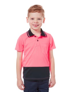 Lowes Unisex Hi-Vis Pink Polo Top | Lowes | Kids | Lowes