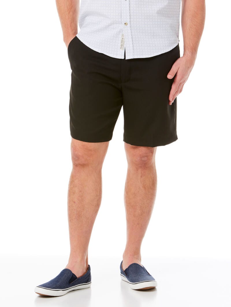 Black formal shorts outlet