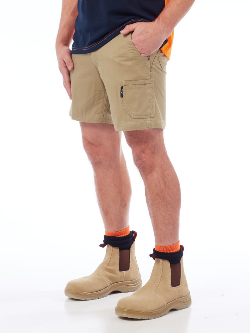 King Gee Tradies Khaki Short Shorts