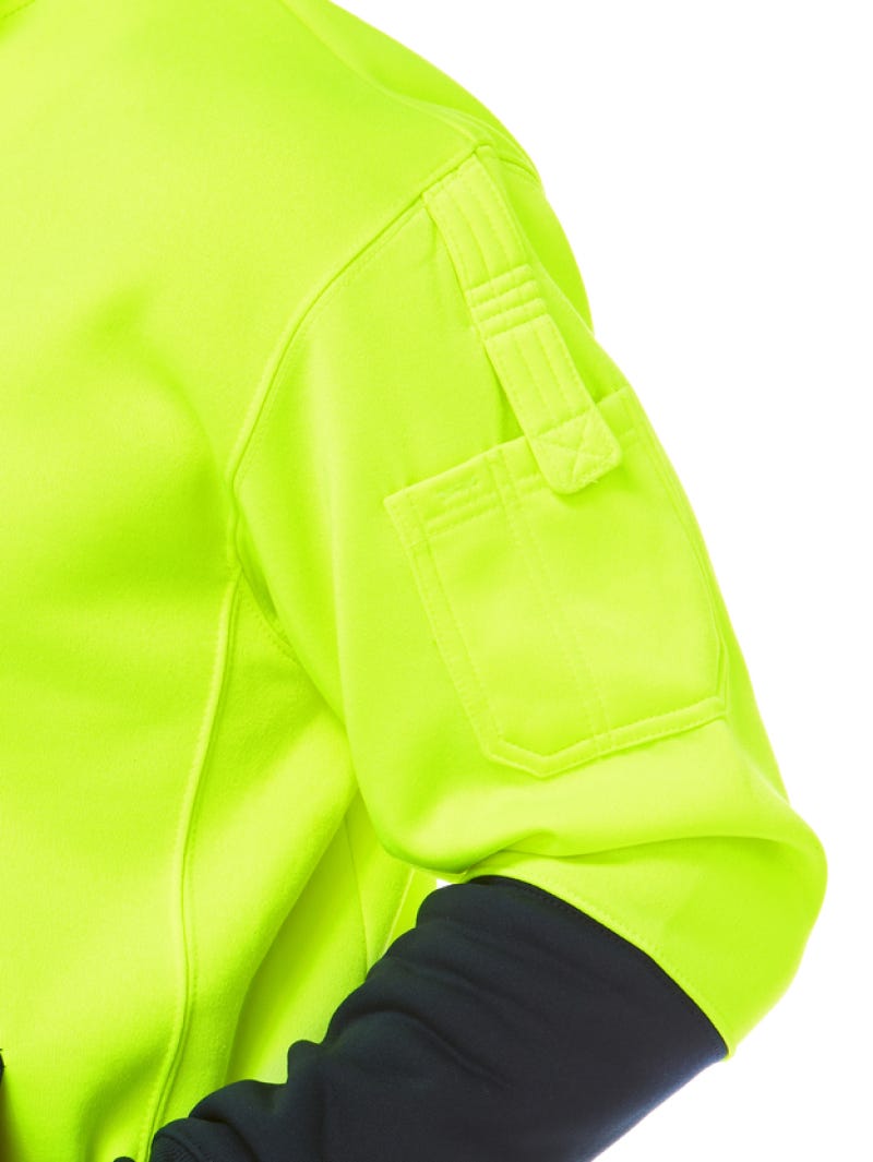 Lowes Hi Vis Jumper with Pockets Yellow