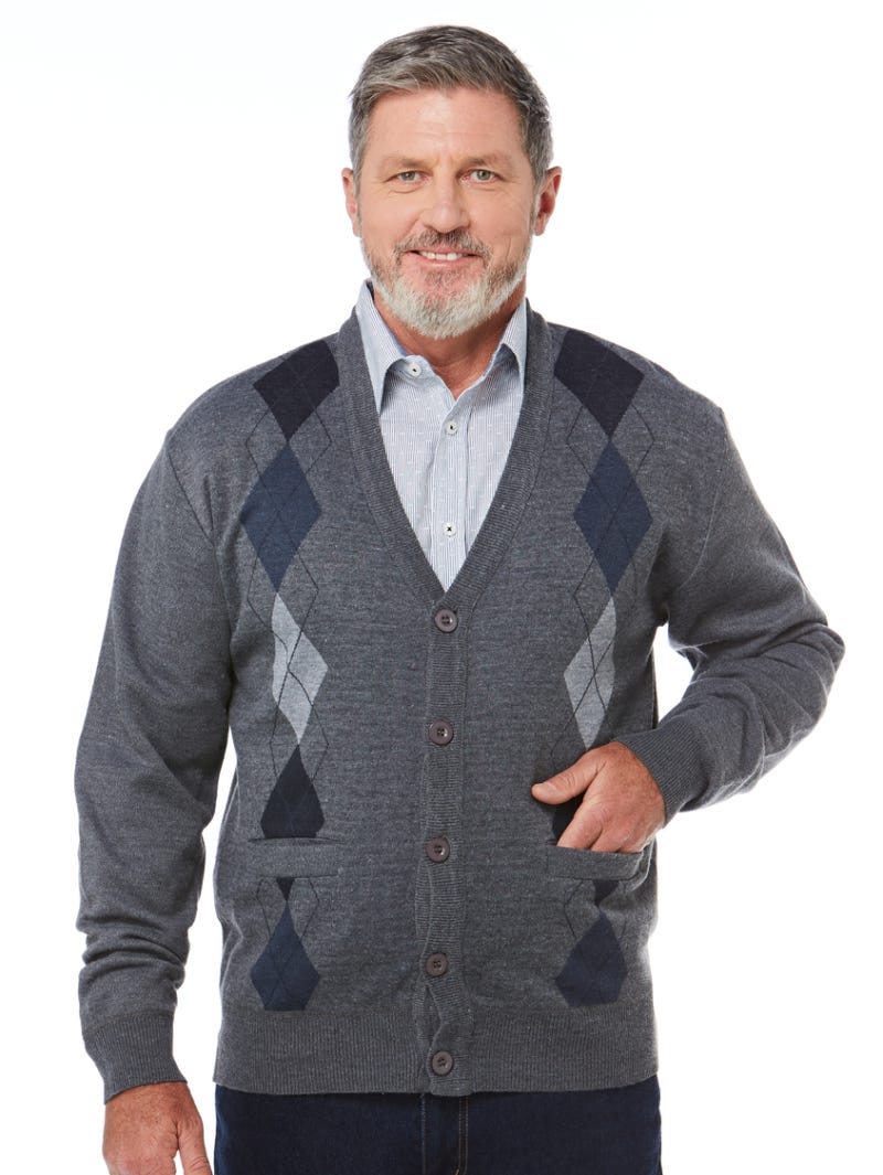 Navy cardigan nz top