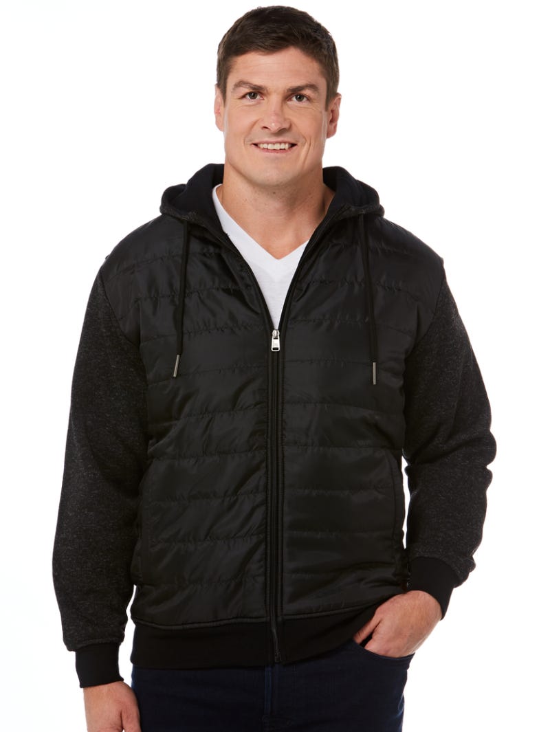 Prodigy Black Puffer Jacket With Hood