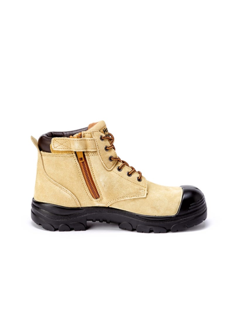 Hard Yakka Gravel Side Zip Boots Sand