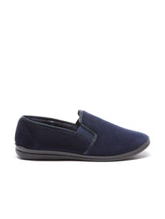 Grosby Percy Navy Slippers | Grosby | Slippers | Lowes
