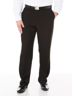 Robert Huntley Classic Jet Black Suit Trousers | Robert Huntley | Suit Separates | Lowes