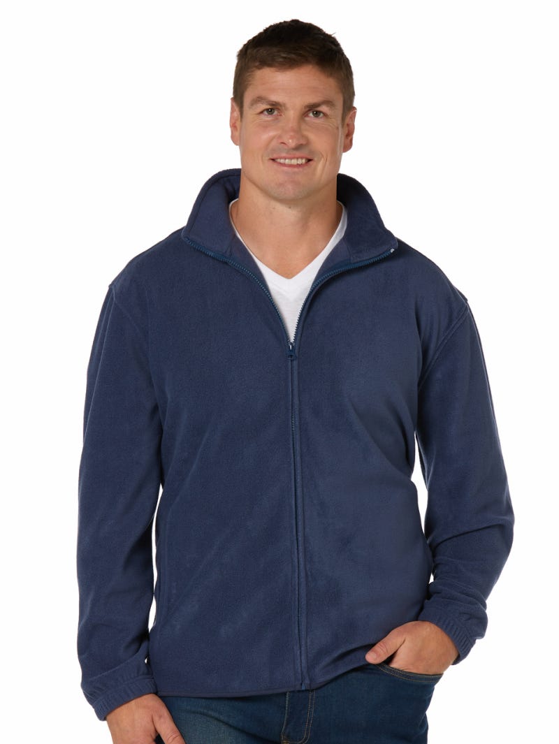Zip front denim pullover jacket online