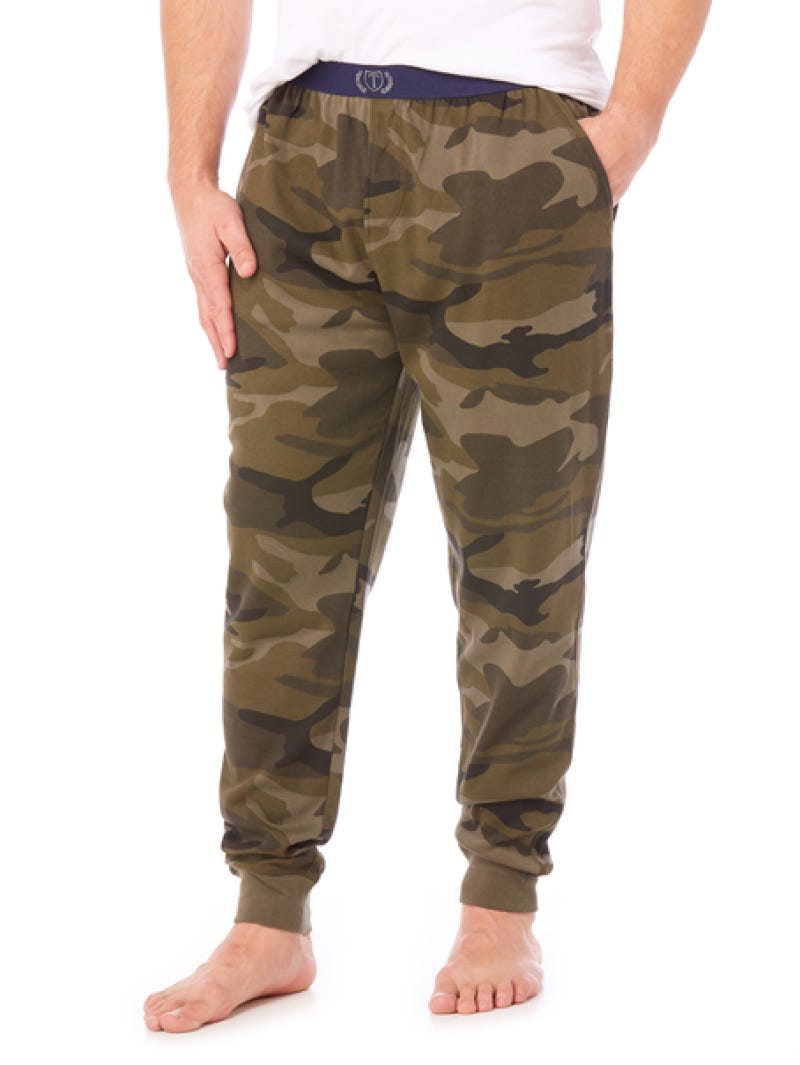 Traders Camo Print Jogger Style Lounge Pants