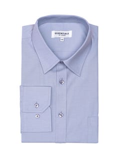Lowes Essentials Blue Long Sleeve Business Shirt | Lowes | Shirts | Lowes