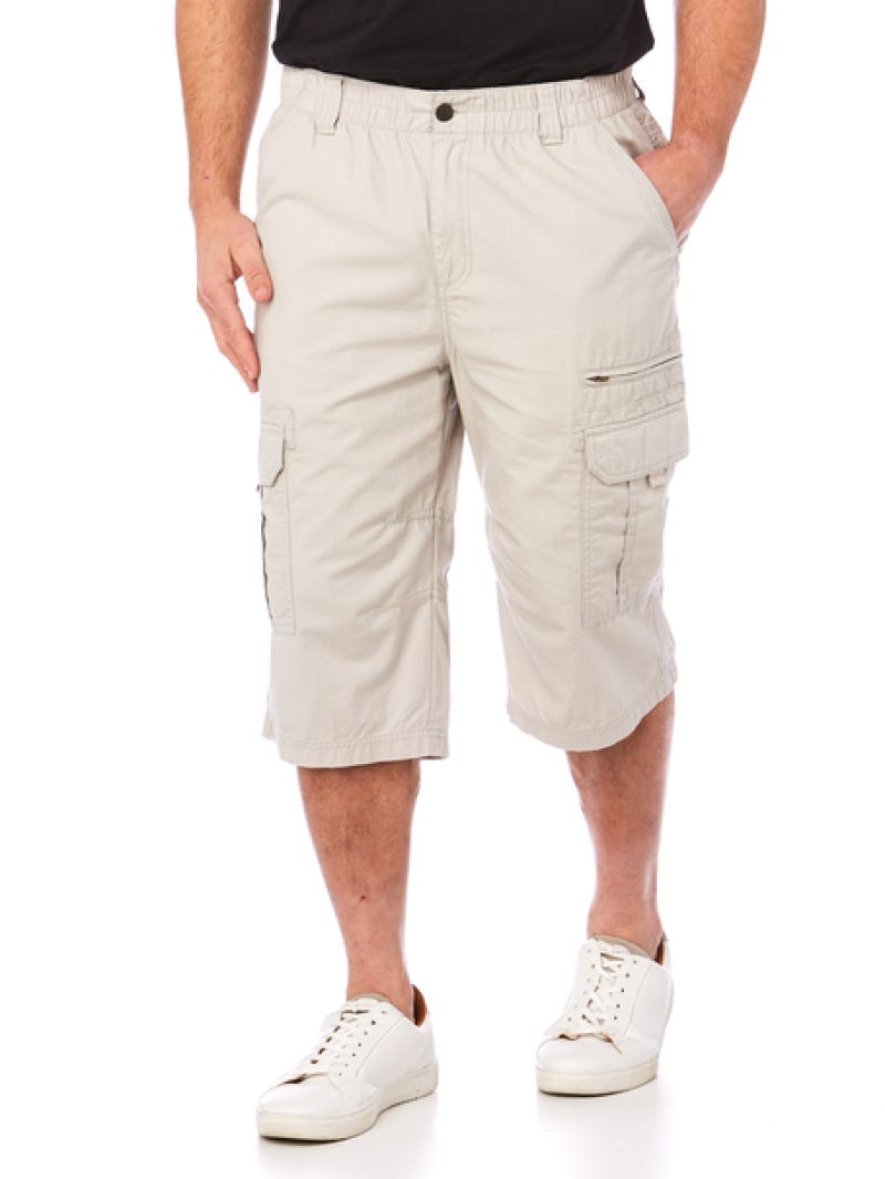 Mens 3/4 shorts clearance